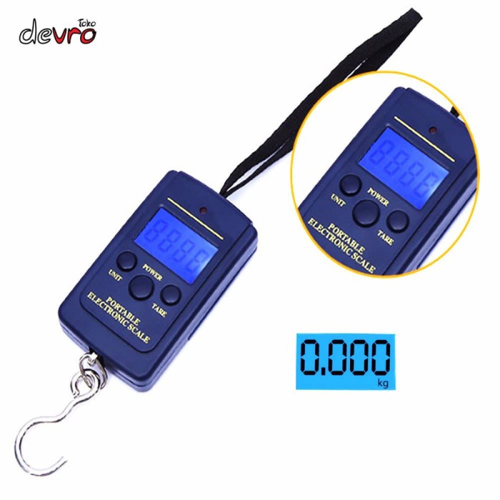 

Premium Timbangan Digital Koper Portable Electronic Scale 40KG - Vastar OCS-3 Terbatas