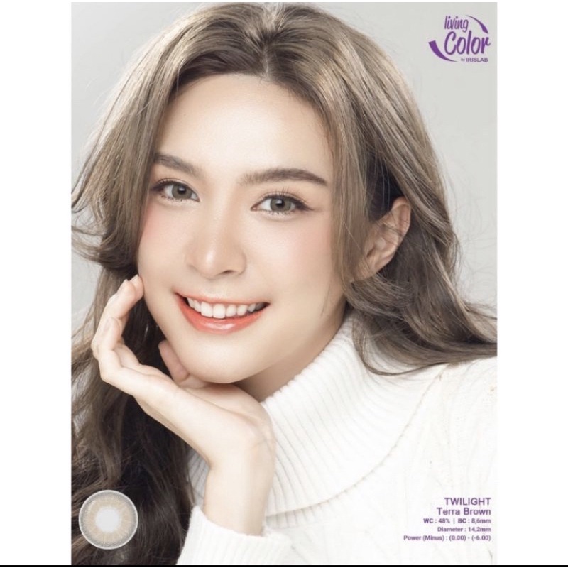 Softlens Twilight Terra Brown by Living Color IRISLAB MINUS dia 14,2