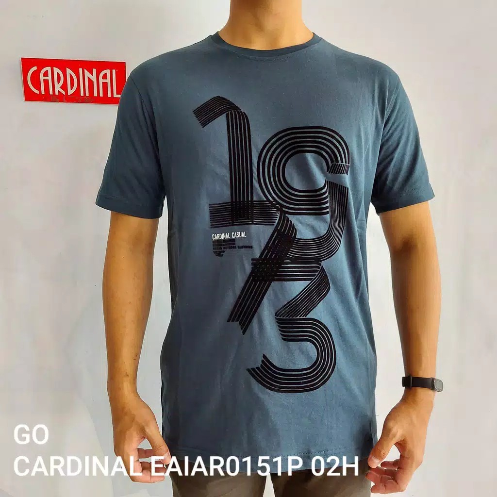 BB CARDINAL KAOS LB T-Shirt COWOK REGULER Baju Cowok Kaos Cardinal
