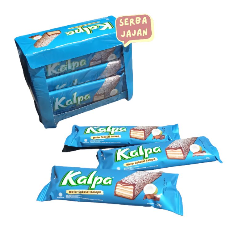 

KALPA WAFER COKELAT KELAPA Netto 24gr