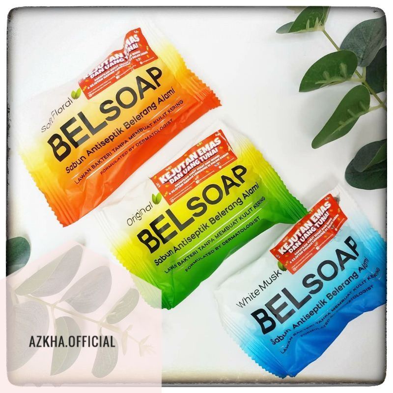 ⚡ Sabun BELSoap Sabun belerang / Sabun Sulfur Sabun gatal / sabun Panu
