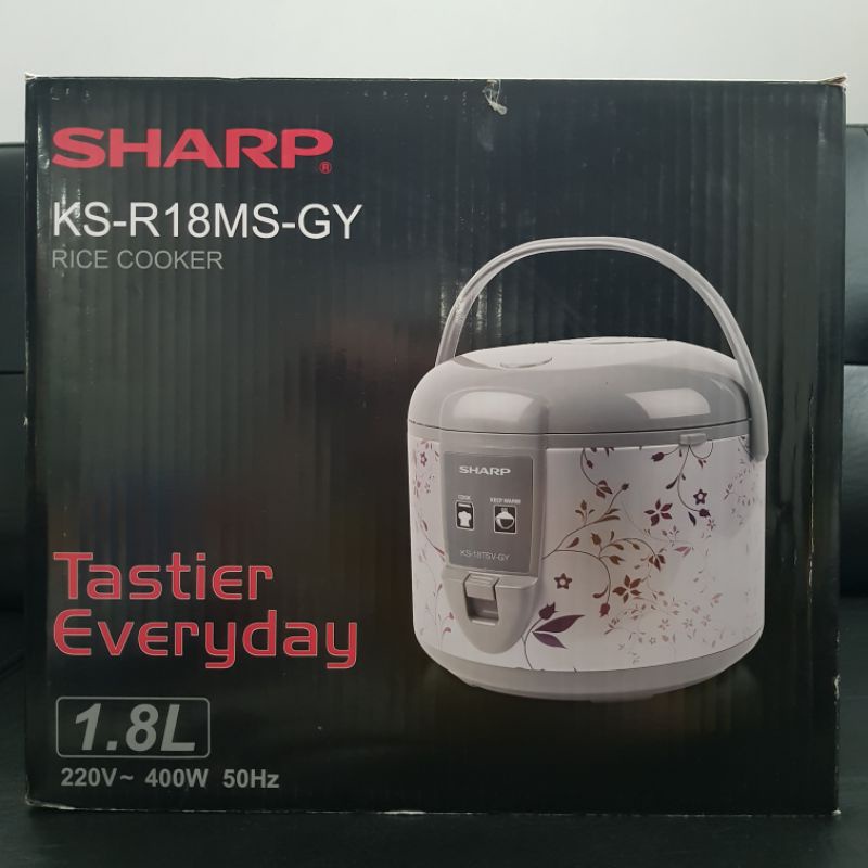Sharp KS-R18MS-GY Rice Cooker 3in1/ Penanak Nasi / Rice Cooker