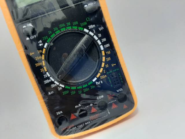 Avometer multimeter multitester digital winner dt9205a