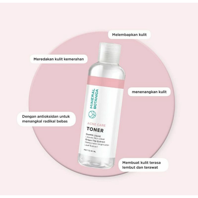 Mineral Botanica Perfect Purifying Toner | Acne Care - Facial Foam - Serum - Day Cream - Night Cream