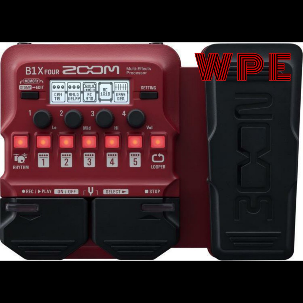 Effect gitar zoom B1Xfour