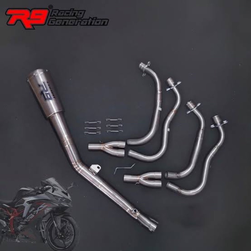 KNALPOT R9 M2 TITANIUM SERIES ZX-25R