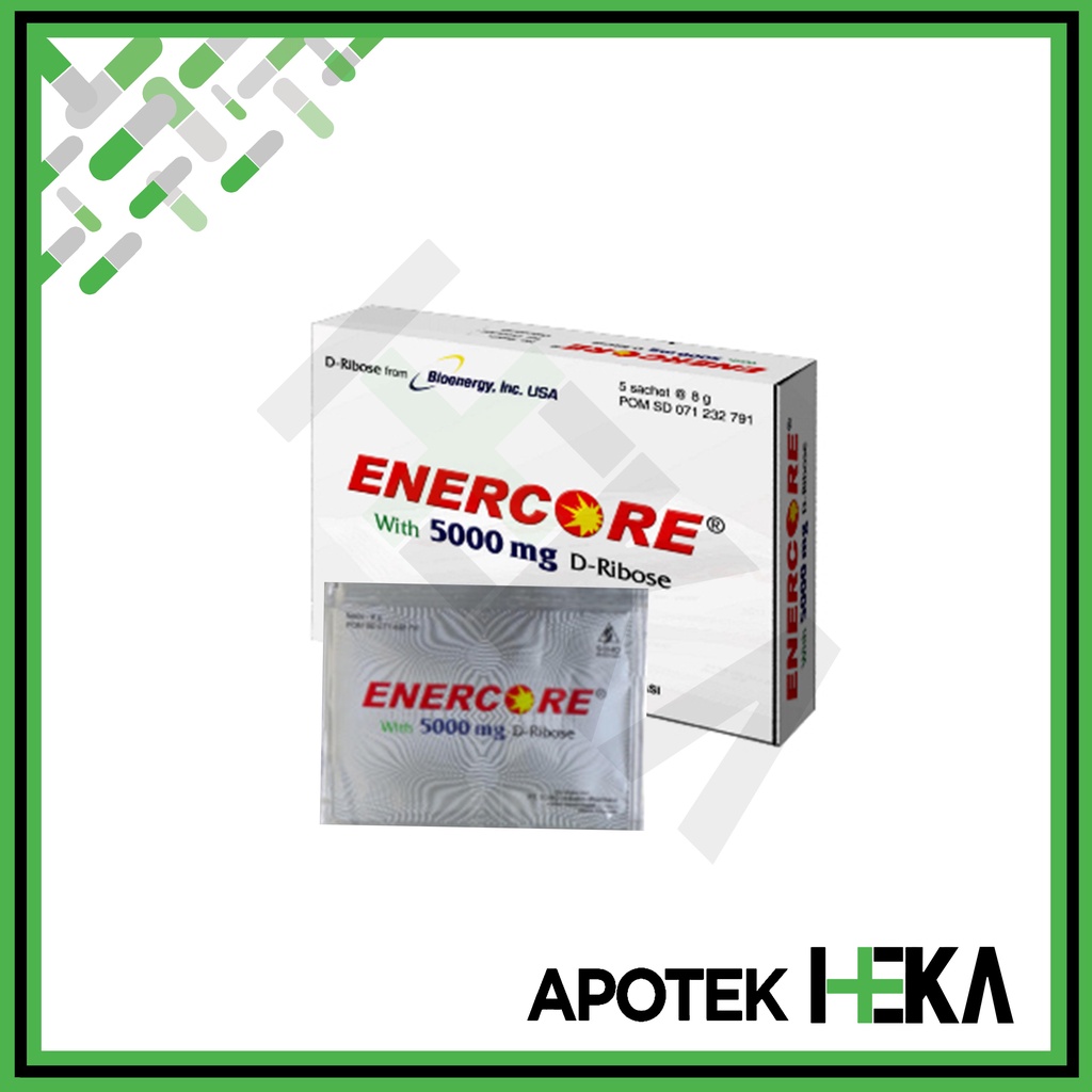 Enercore 5000 Sachet Box isi 5 - Memelihara Daya Tahan (SEMARANG)