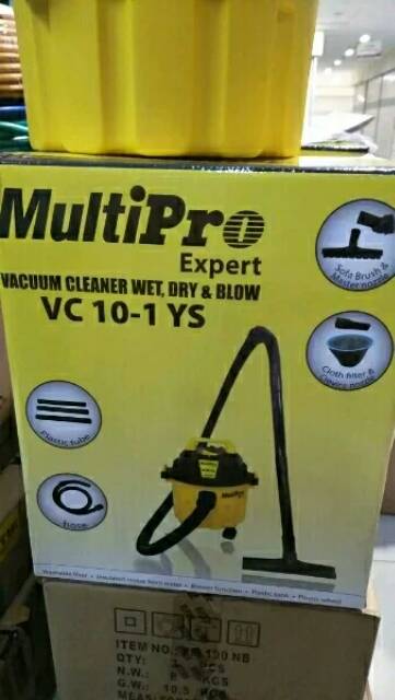 multipro vc 10 1 ys vacuum cleaner wet and dry VC10 1YS