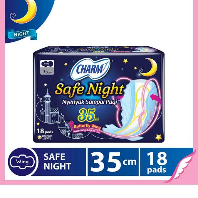 CHARM SAFE NIGHT 35CM 18 WING(24)