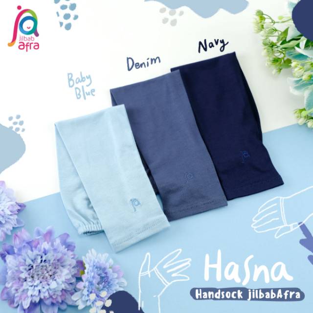 Hasna Handsock Jilbab Afra ( Jilbab Arfa ) - Manset Tangan - Handsock Jempol