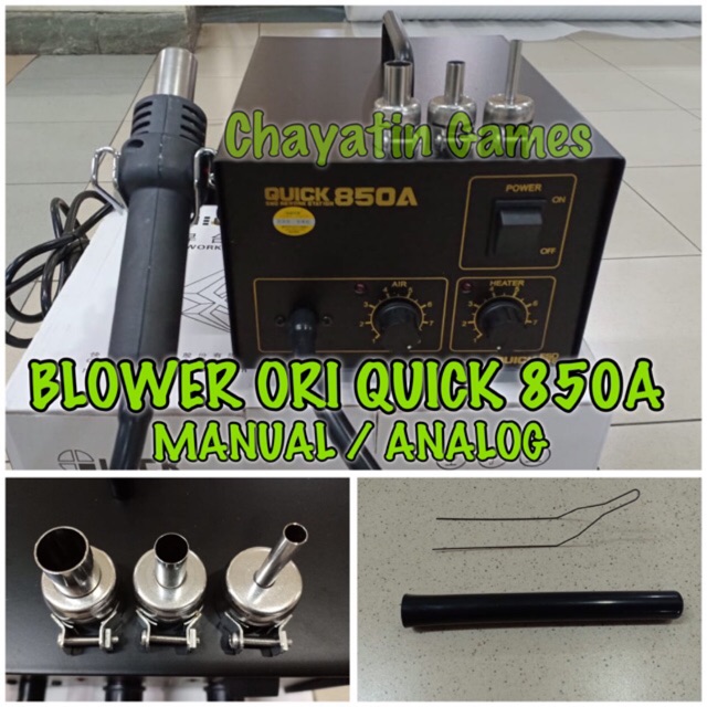 BLOWER / SOLDER UAP QUICK 850A ORIGINAL