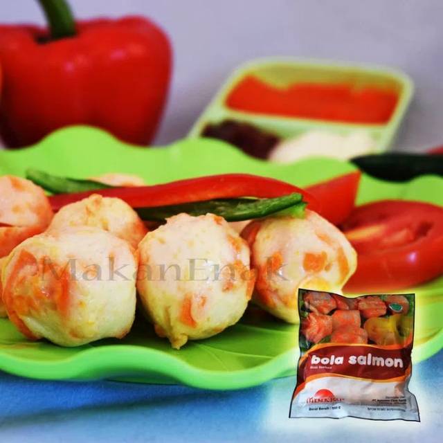 

Minaku Bola Salmon/Bola Lobster 500gr frozenfood