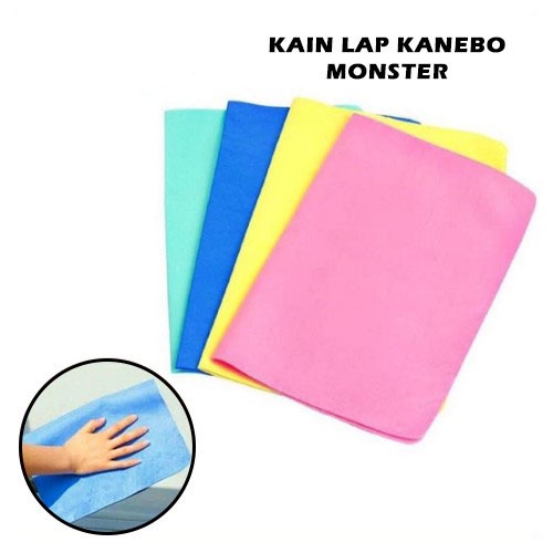 Lap Kanebo MAGIC TOWEL 20x30 cm Lembaran Microfiber Kain Serbaguna Dapur Mobil Motor