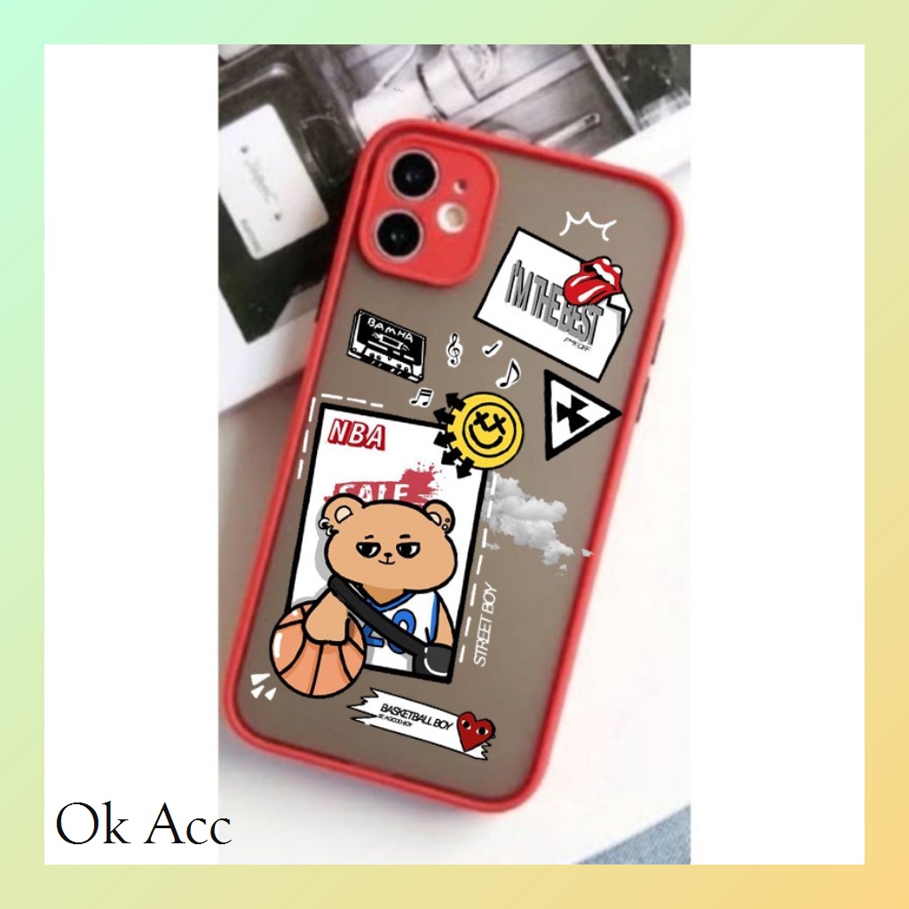 Casing Motif Kelinci Lucu AA09 for Infinix Hot 8 9 10 10s 10t 11 11s NFC 12 12i Play Note 7 Lite Smart 4 5 6 6+ HD