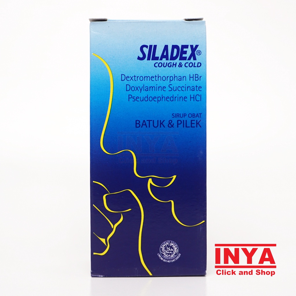 SILADEX COUGH &amp; COLD SIRUP OBAT BATUK DAN PILEK 60ml - Obat Batuk