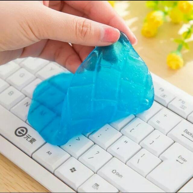 PEMBERSIH KEYBOARD DASBOARD SERBAGUNA SUPER SLIME JELLY CLEANER GEL / Slime Pembersih Sela Sela Mobil Dan Keyboard