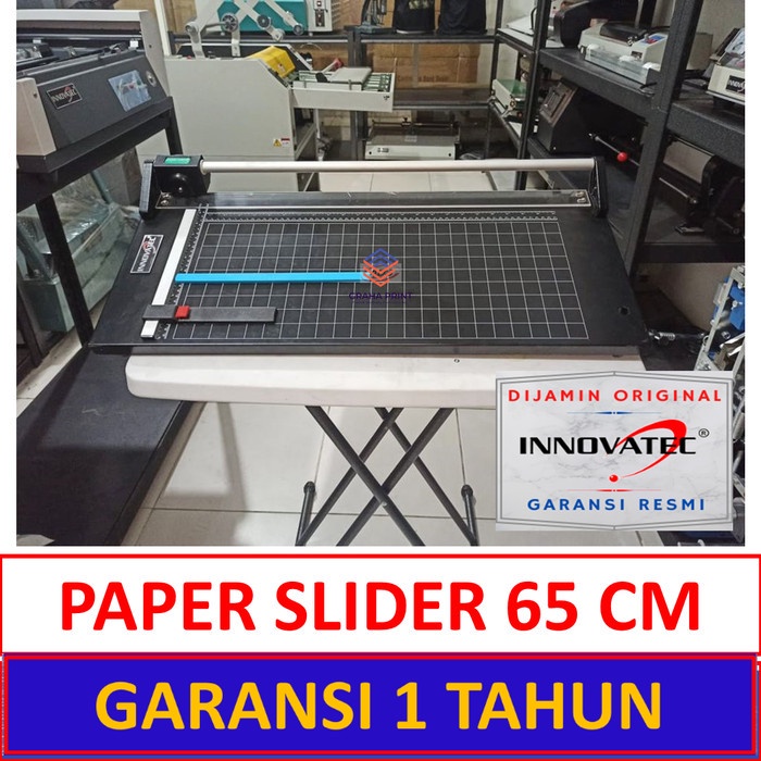 

Rotary Paper Slider Trimmer 65 Cm Alat Pemotong Kertas Geser INNOVATEC