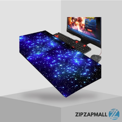 Gaming Mouse Pad XL Desk Mat Motif Starlight 400 x900 x2mm / Mouse Pad Rgb Custom Besar / Mouse Pad Gaming Rgb Ukuran Jumbo / Alas Mouse Gaming Notebook Karakter / Alas Keyboard Pc Komputer Laptop Gaming / Mouse Pad Panjang Lebar Murah Original