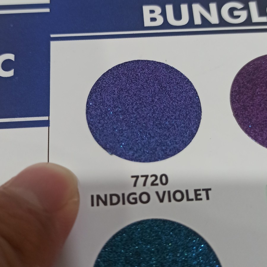 SAPPORO **** 7720 INDIGO VIOLET BUNGLON Biru Ungu Cat Semprot Pilox Pylox