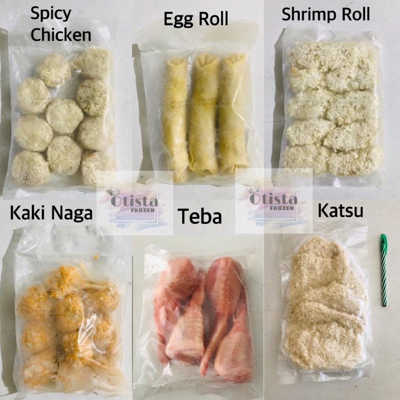 

BENTO EGG ROLL / SHRIMP ROLL / SPICY CHICKEN / KAKI NAGA / TEBA SAYAP