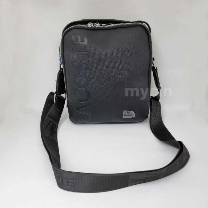 tas selempang pria wanita  tas slempang waterproof  tas bahu anti air   hitam navy  e98822 2 