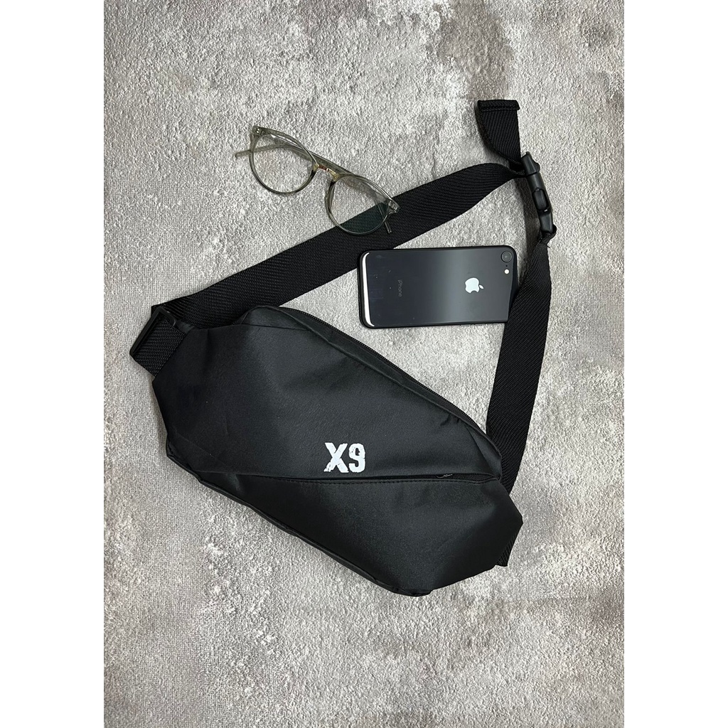 Waistbag X9 Dua Muka Bisa Bolak-Balik - Waist Bag X9 Bolak-Balik