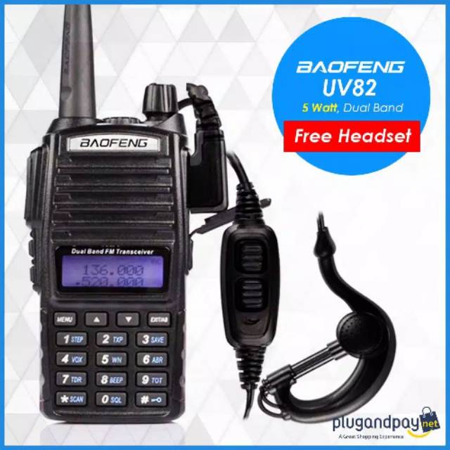 HT taffware by baofeng walkie talkieq