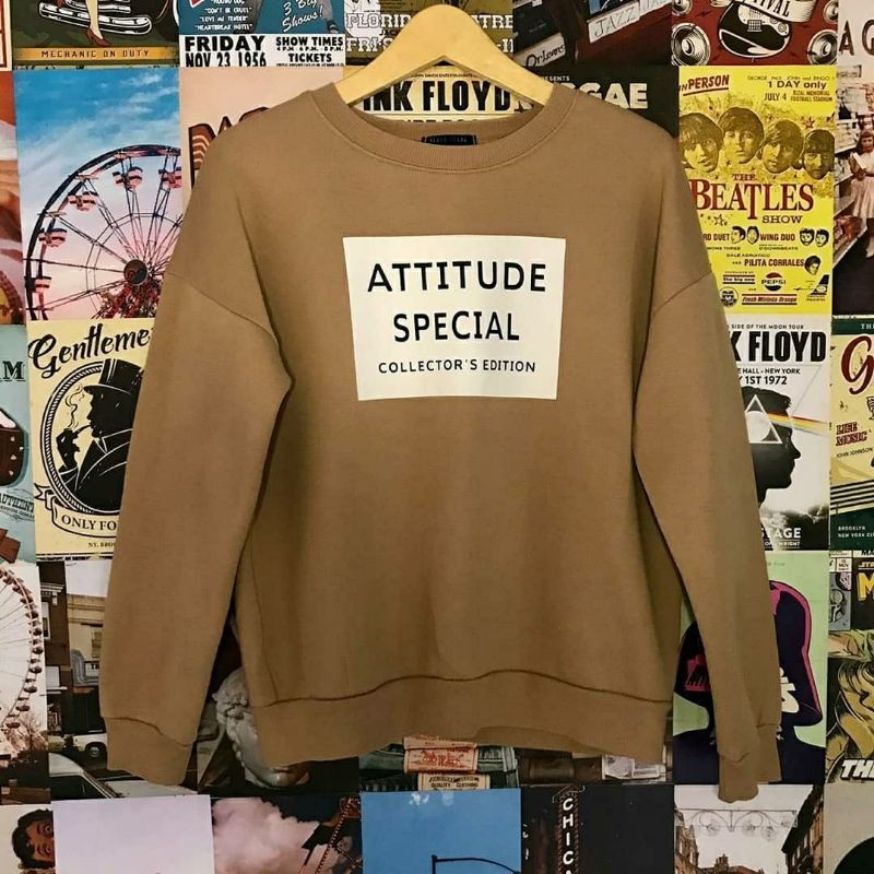 Thrift Crewneck Black Sugar