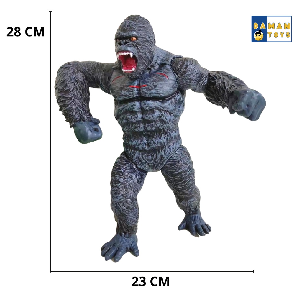 Figure King Kong Jumbo Kingkong Gigantopithecus Blacki /Gorilla/Monster