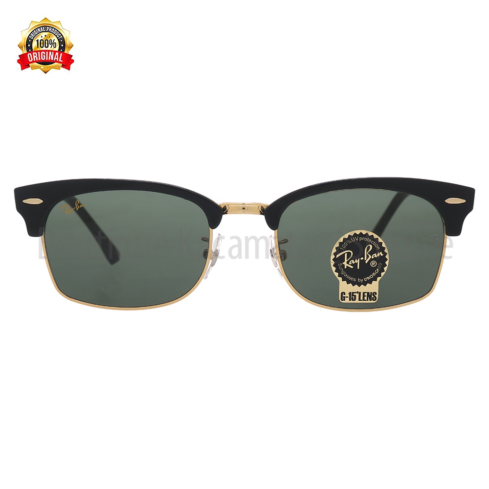 Kacamata Rayban Original Sunglasses Clubmaster Square 3916F-130331