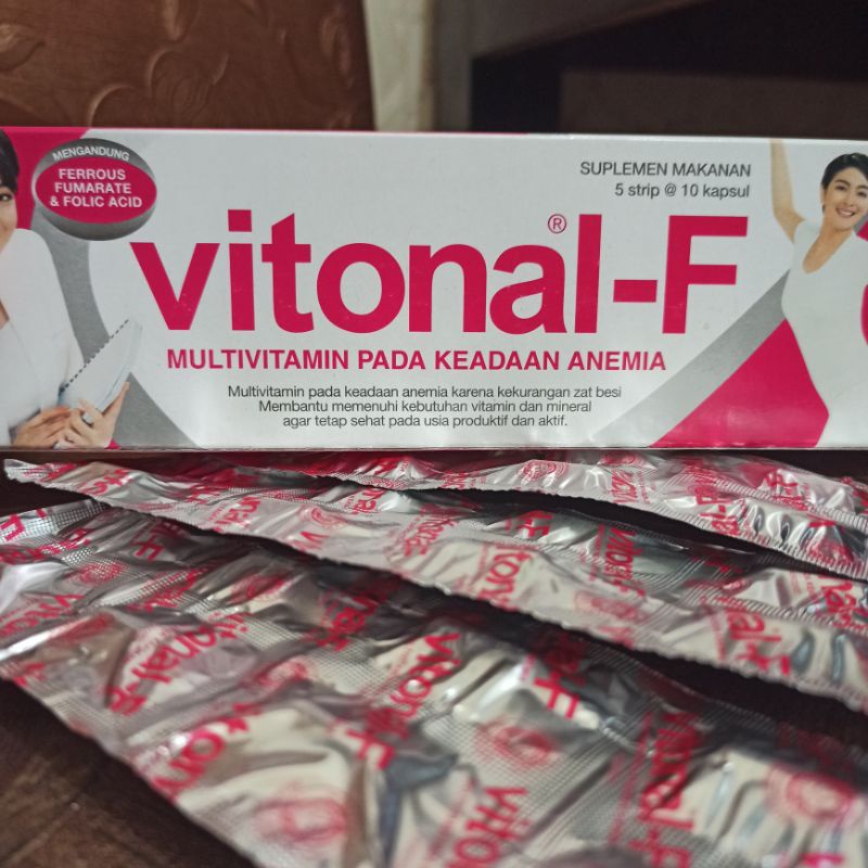 Vitonal - F Suplemen Multivitamin dan Mineral Ibu Hamil