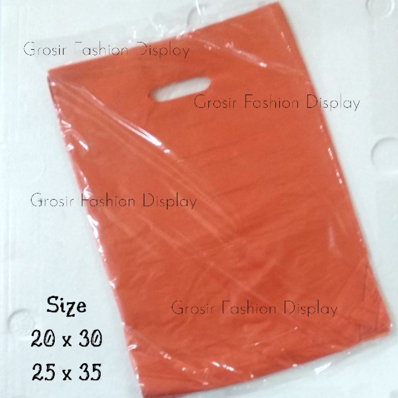 Kantong Plastik Kresek 25x35 Tebal 0,4 / Kresek Untuk Packing Polos Warna / Kresek Baju - PAK G