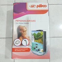 Water Heater Gas Niko NK 6LDGC Glass/Pemanas Air Gas 6ldc