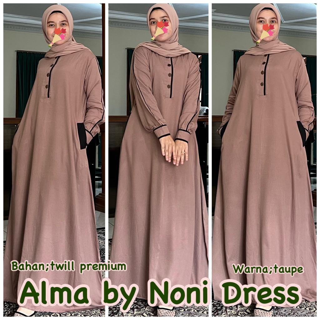 DASTER ARAB ALMA BY NONI DRESS MAT TWILL PREMIUM