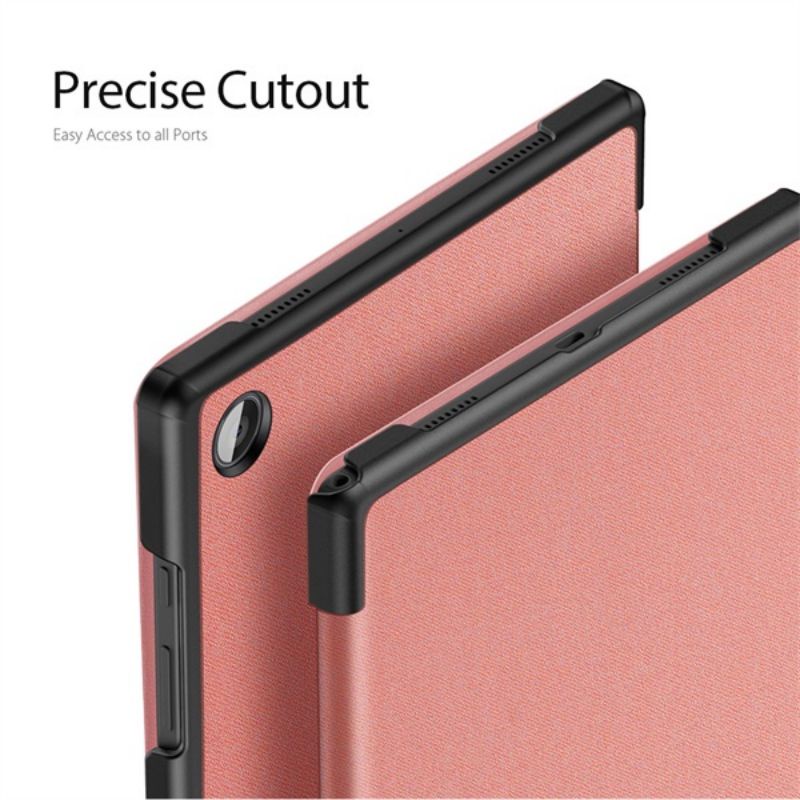 Case Samsung Galaxy Tab A8 10.5 2022 2021 Dux Ducis Domo Flip Cover Casing LTE WiFi X200 X205