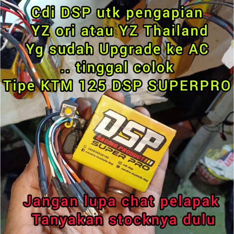 CDI YZ DSP (tipe 5PA / 4SS / KTM TC85 / 85SX / MC85 / KX  ) utk magnet tonjolan Pickup panjang