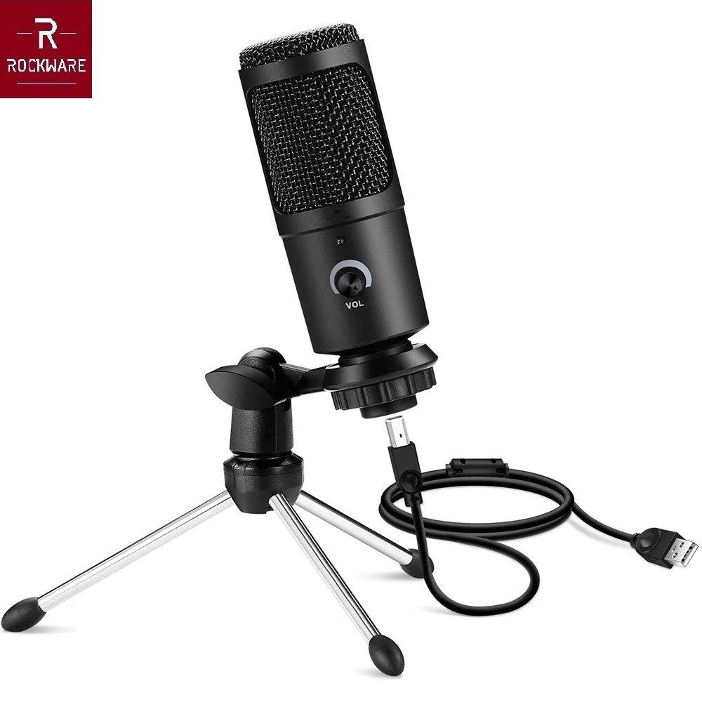 AKN88 - ROCKWARE RW-UCM02 USB Microphone Condenser