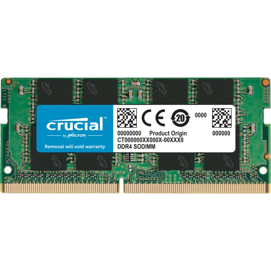 Crucial SO-DIMM DDR4 PC25600 3200MHz 8GB (1x8GB) / RAM Laptop DDR4 8GB