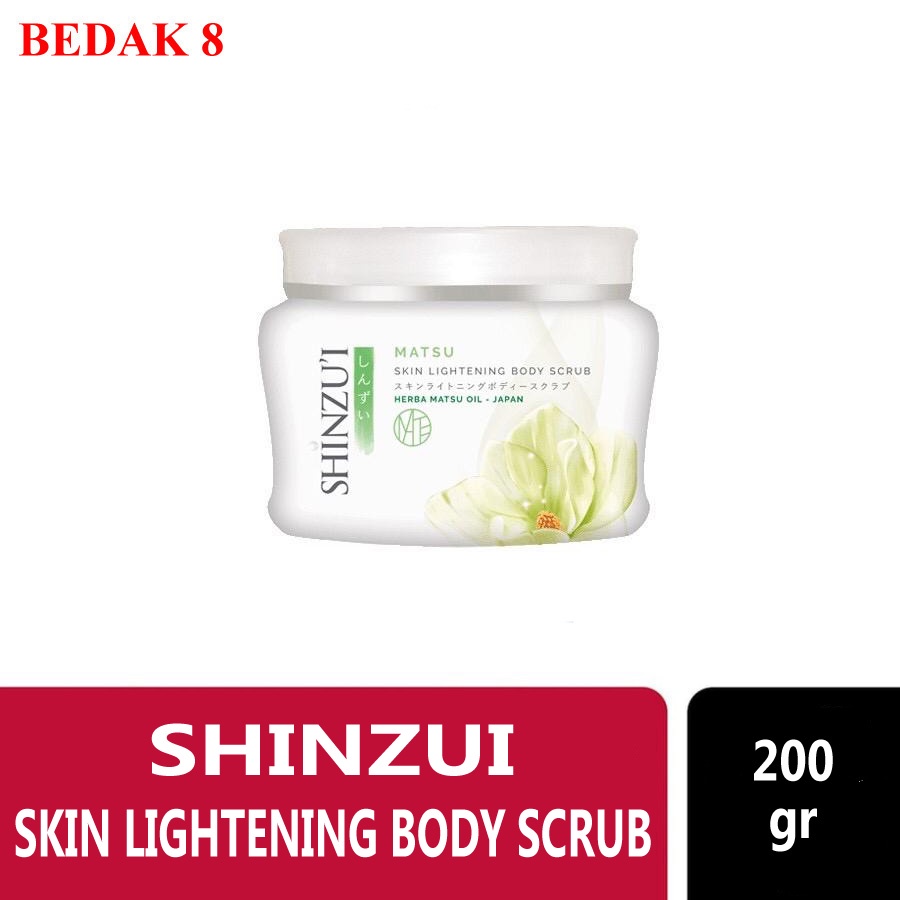 Shinzui Skin Lightening Body Scrub 100 gr | 200 gr/ Lulur Shinzui 100 gr | 200 gr