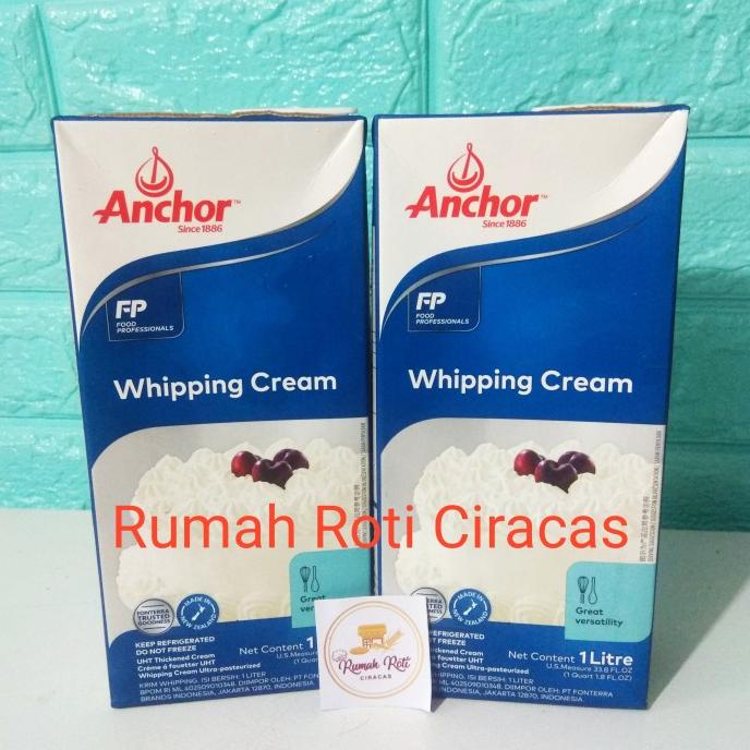 

(BISA COD) WHIPPING CREAM ANCHOR DIARY WHIPP KRIM CAIR KENTAL 1 LITER NEW TERBARU Kode 932