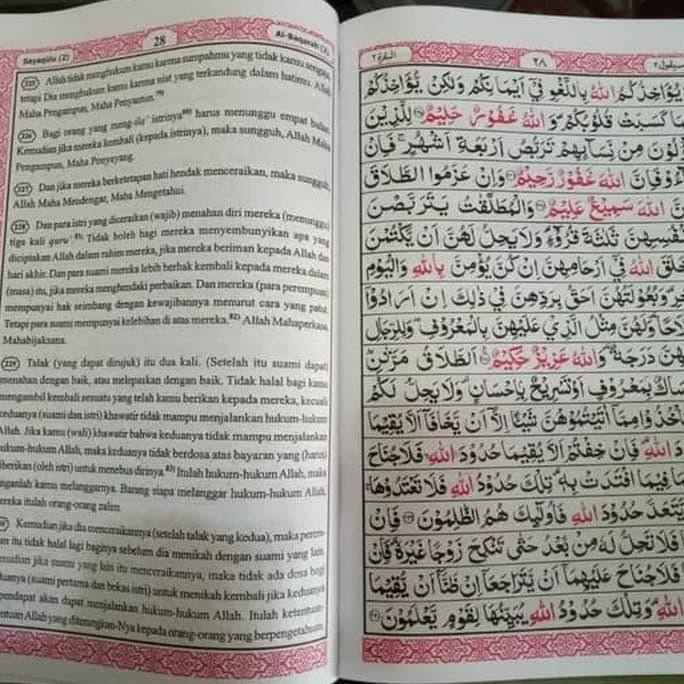 Mujazza Al Quran Dan Terjemah - Al Quran Per Juz 30 Buku Besar