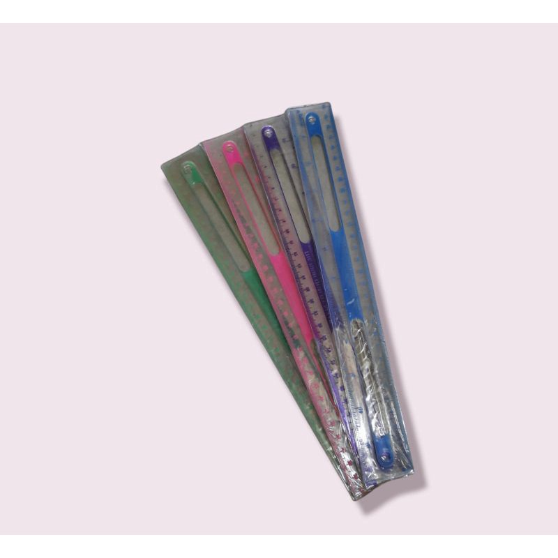 

penggaris 30 cm nariko murah/Nariko 555 transparan