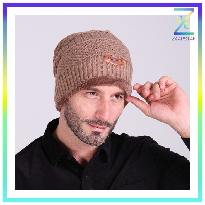 Song Ting Kupluk Wool Winter Beanie Hat - Blue