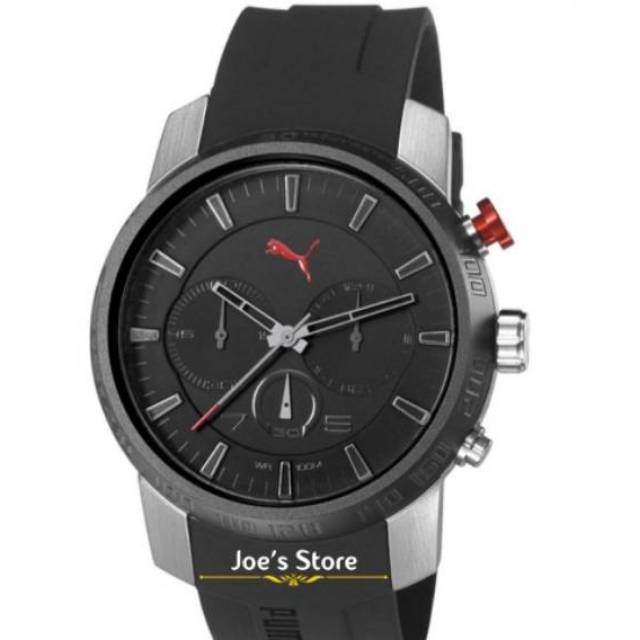 Men's PUMA Chronograph Black Dial Watch Original