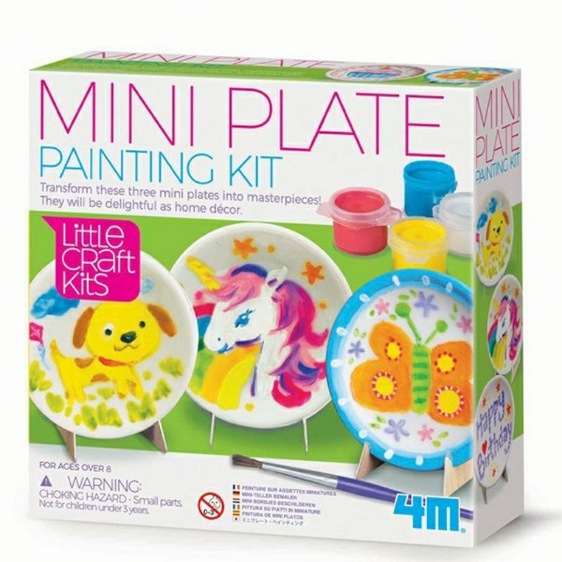 4M Little Craft Mini Plate Painting / 00-04761