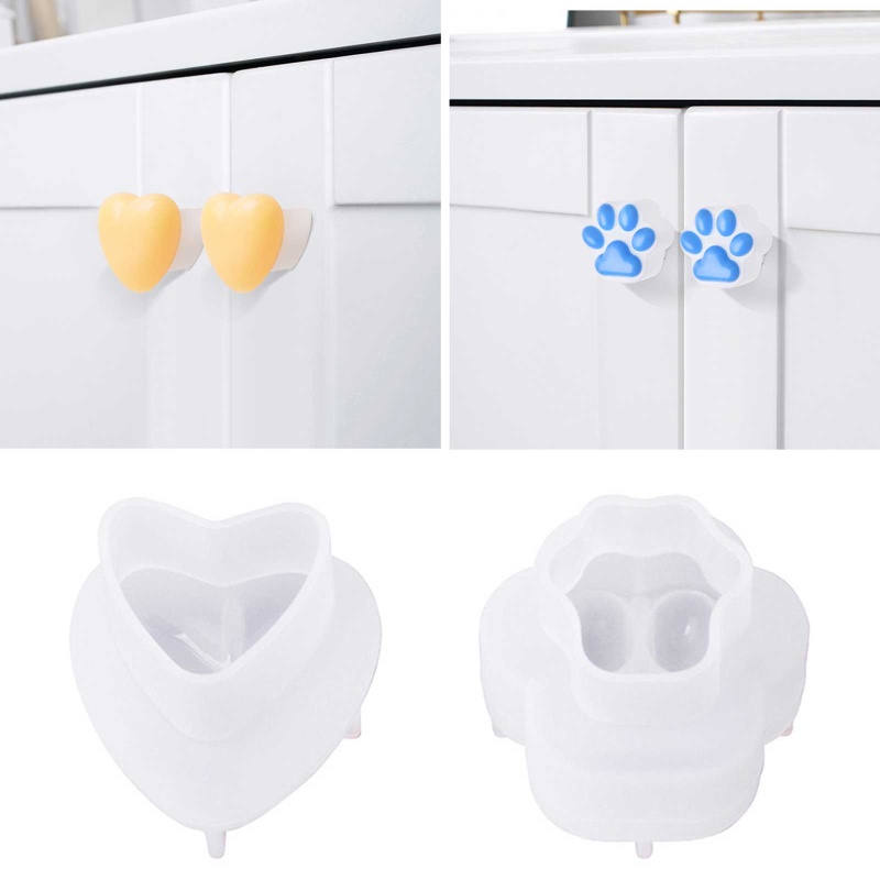 Siy Cetakan Resin Epoksi DIY Bentuk Hati Untuk Dekorasi Rumah