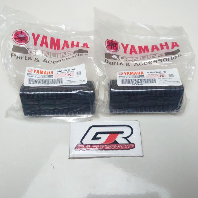 karet footstep depan set f1zr rx king vega jupiter crypton ori ygp origin yamaha fizr fiz f1z r step butstep footrest