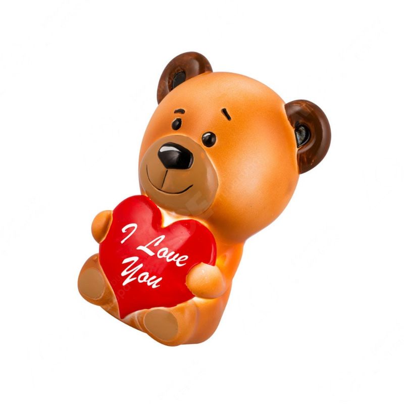 Eglare Lampu Meja Led Teddy Bear - Cokelat