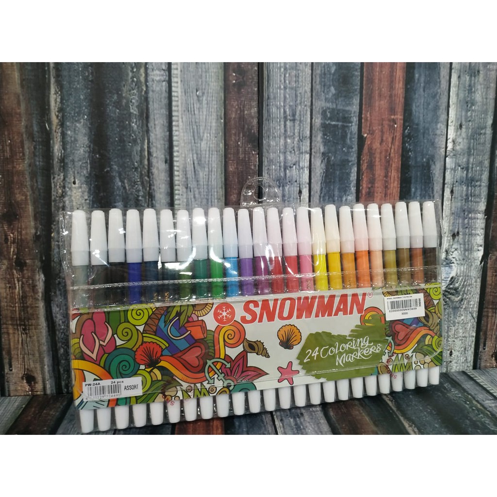 

SPIDOL SNOWMAN 24 WARNA PW-24A