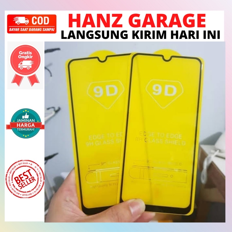 Tempered Glass Full 9D Xiaomi Xiomi Redmi 4A 4X 5A 5x 5+ 6 6A 7 8 8a 8pro 8apro 9 9a 9c poco m2 m3 x3